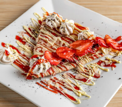 menu crêpes Québec