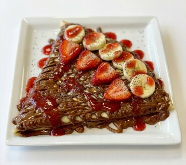 CRÊPE FRAISE ET BANANE